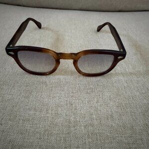 MOSCOT Lemtosh Sz 44mm American Grey Fade Replacement Lenses Authentic (Read)